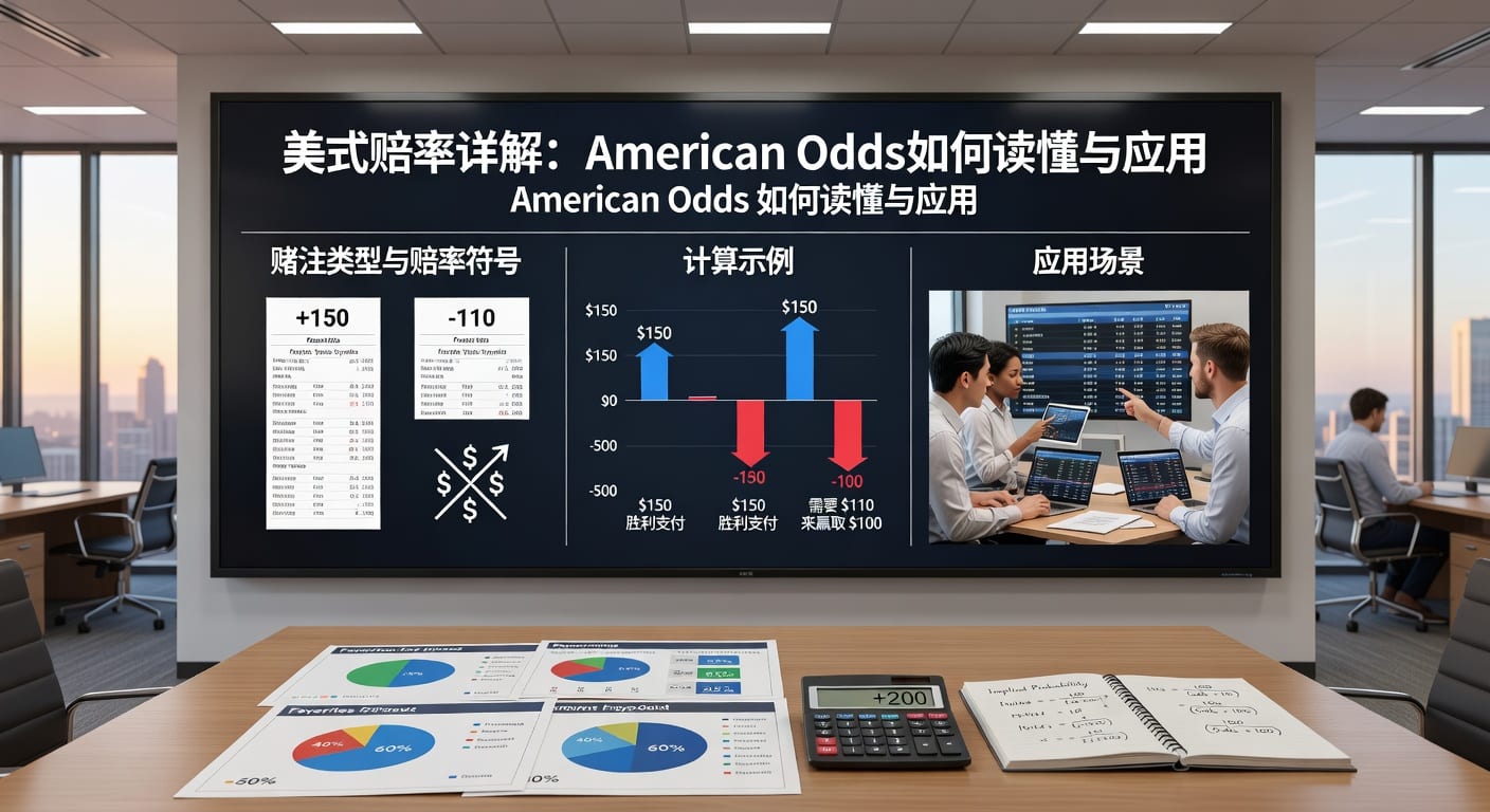 美式赔率 american odds 换算与实战应用