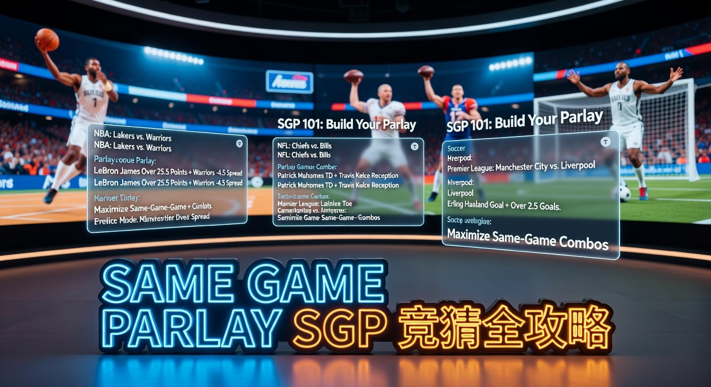 same game parlay SGP 实战解读与风险