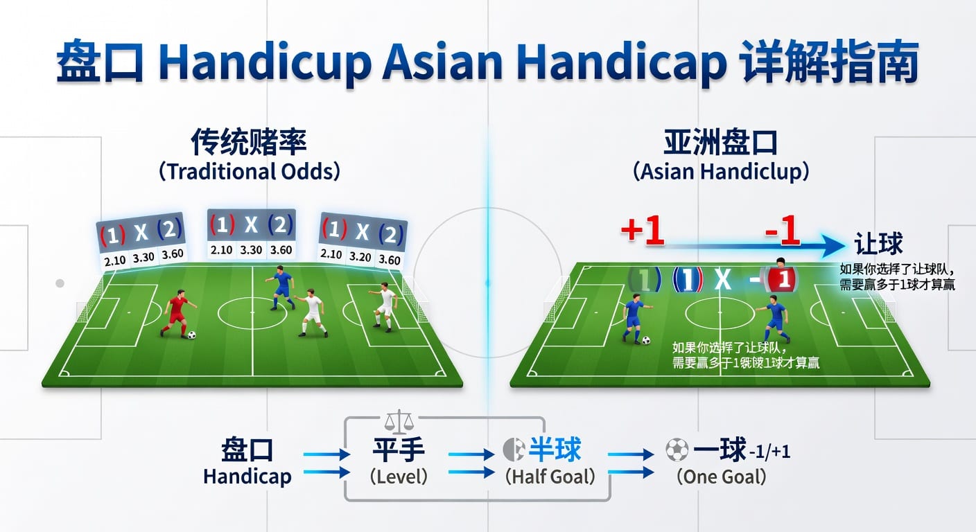 亚洲盘 asian handicap 入门实战解读